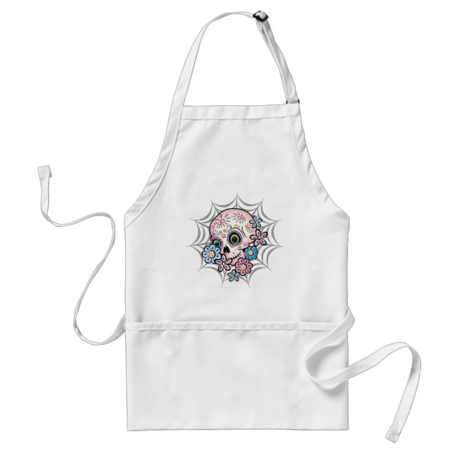 Sweet Sugar Skull Standard Apron (Front)