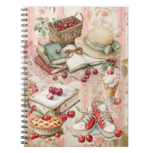 Sweet Summer Cherries Notebook