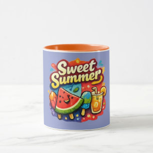 Sweet Summer – Cute Sunshine Graphic Mug