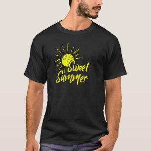 Sweet Summer Cute Yellow Sun And Summer Quote T-Shirt