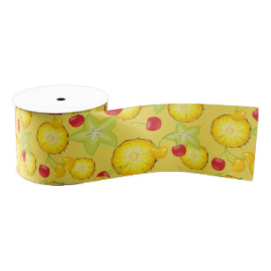 Sweet Summer Fruits Grosgrain Ribbon