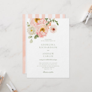 Sweet Summer Garden Wedding Invitation