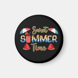 Sweet Summer Time Colourful Watermelon Magnet