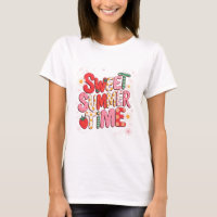 Sweet Summer Time Coquette Strawberry Retro Beach