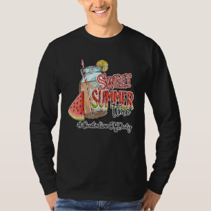 Sweet Summer Time Custodian Off Duty Last Day Of S T-Shirt