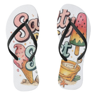 Sweet Summer Time - Cute Watermelon Summer Vibes T Jandals