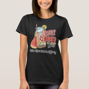 Sweet Summer Time School Social Worker Last Day Of T-Shirt
