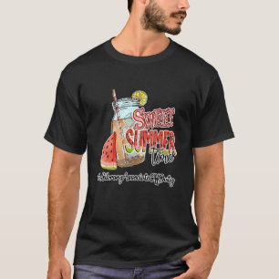 Sweet Summer Time  Teacher Library Associate Off D T-Shirt