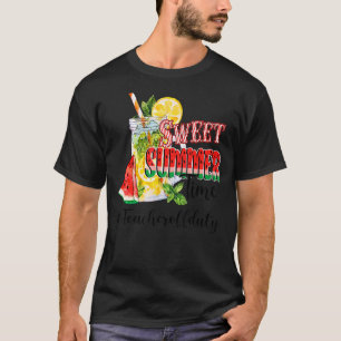 Sweet Summer Time Teacher Off Duty Summer T-Shirt