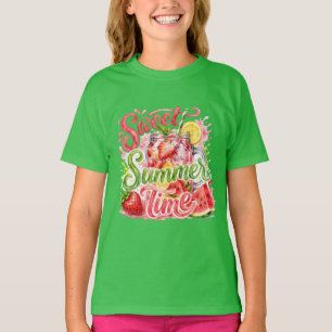 Sweet Summer Vibes Kids Unisex T-Shirt