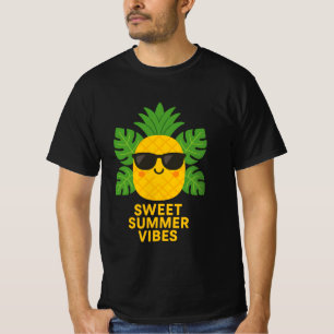 Sweet Summer Vibes: Pineapple Chill T-Shirt