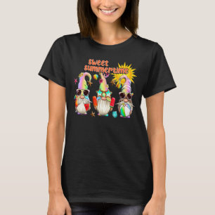 Sweet Summertime Beach Gomes Watermelon Men Women  T-Shirt
