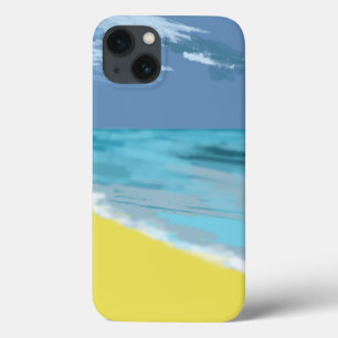 Sweet Summertime Digital drawing iPhone 13 Case