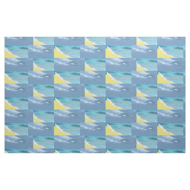 Sweet Summertime Digital drawing Fabric (Fat Quarter)