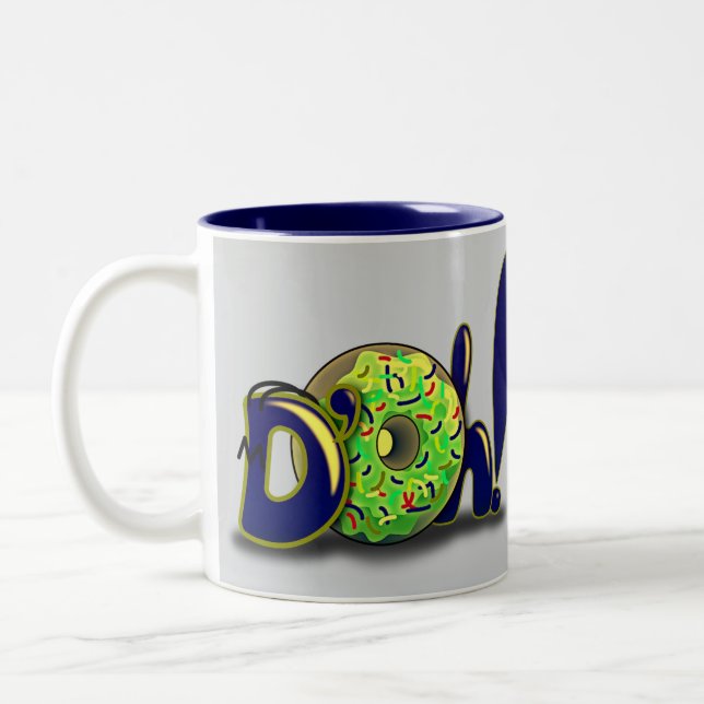 sweet surprise Two-Tone coffee mug (Left)
