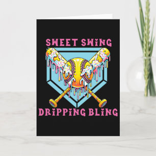 Sweet Swing Dripping Bling Softll Ice Cream Drip S Card