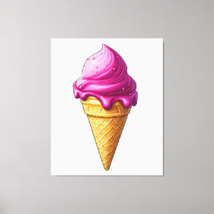 Sweet Swirl - Ice Cream Art Print