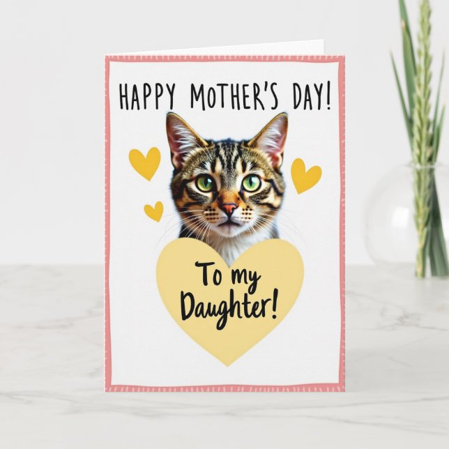 Sweet Tabby Mothers Day Card (Front)