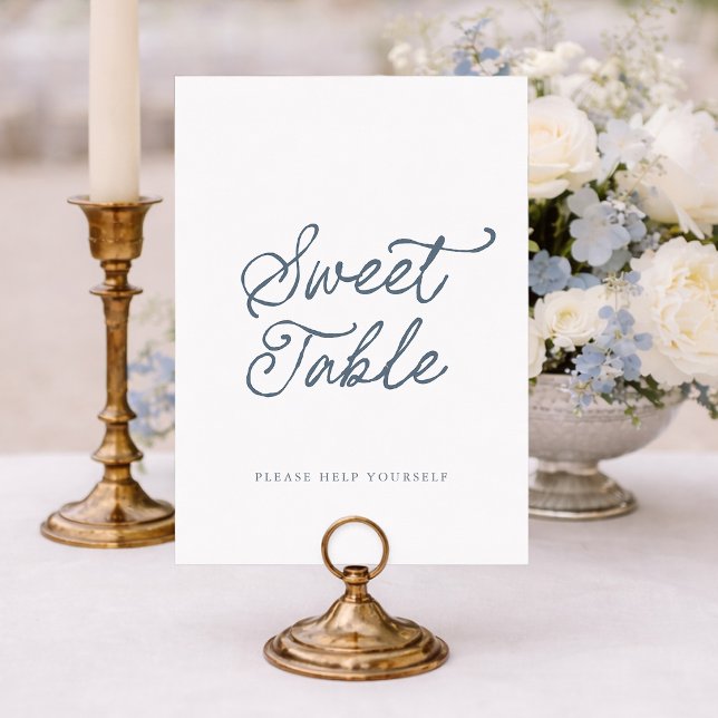 Sweet Table Wedding Sign Invitation (Creator Uploaded)