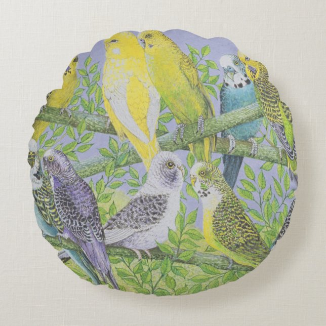 Sweet Talking Round Cushion (Front)