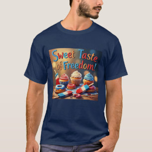 Sweet Taste of Freedom Desserts Men's T-Shirt