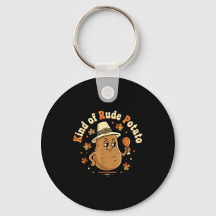 Sweet Tato And Kind Of Rude Tato Key Ring