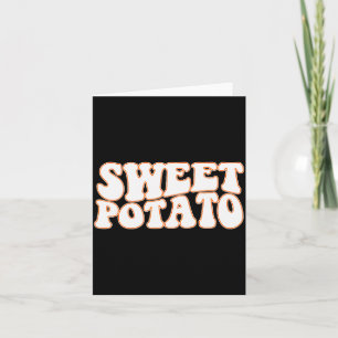 Sweet Tato And Kind Of Rude Tato, Thanksgiving Cou Card