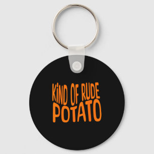 Sweet Tato And Kind Of Rude Tato, Thanksgiving Cou Key Ring