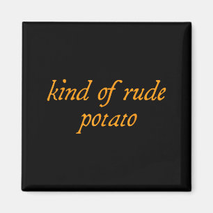 Sweet Tato, Kind Of Rude Tato, Matching Thanksgivi Magnet
