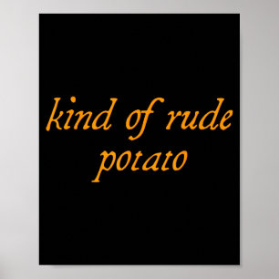 Sweet Tato, Kind Of Rude Tato, Matching Thanksgivi Poster