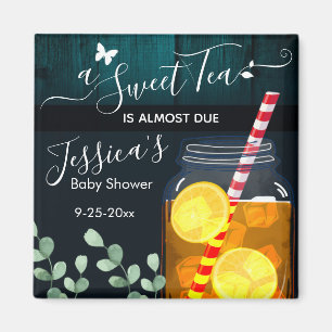 Sweet Tea Baby Shower Party Gift Favor Magnet