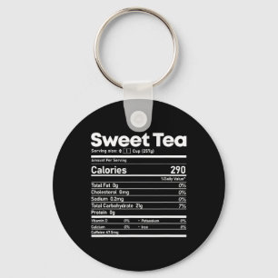 Sweet Tea Nutrition Facts Fun Thanksgiving Christm Key Ring