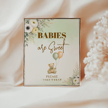 Sweet Teddy Bear Babies Are Sweet Dessert