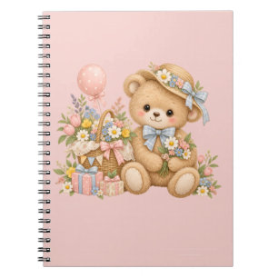 Sweet Teddy Bear Party Design Notebook