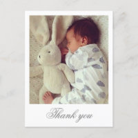 Sweet Thank You Postcard - Add Your Own Photo