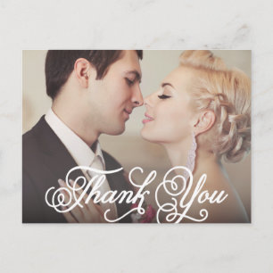 SWEET THANK YOU WEDDING THANK YOU POST CARD