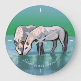 Sweet Times Forever Large Clock