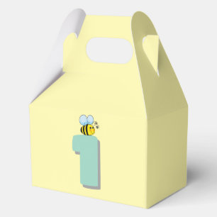 Sweet to Bee One 1st Birthday Cute Bumble Bee Favour Box