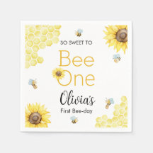 Sweet To Bee One First Bee Day Birthday Party