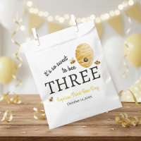 Sweet To Bee Three Third Birthday Bees Honeycomb