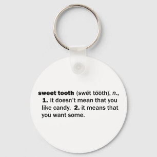Sweet Tooth Key Ring