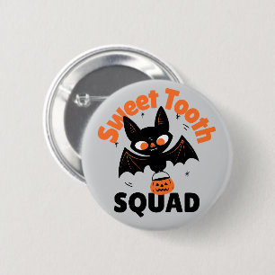 Sweet Tooth Squad Halloween Button – Bat