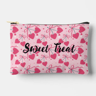 Sweet Treat Makeup Bag Cute Cherry Valentine Pou