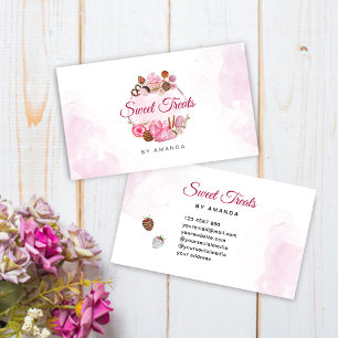 Sweet Treats Bakery  Business Card