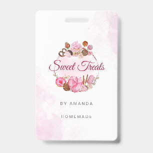 Sweet Treats Bakery  ID Badge