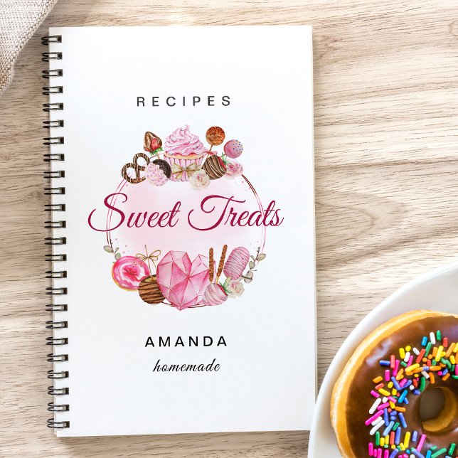 Sweet Treats Bakery Recipes Notebook (Creator Uploaded)