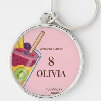 Sweet Treats & Brunch Birthday Key Ring