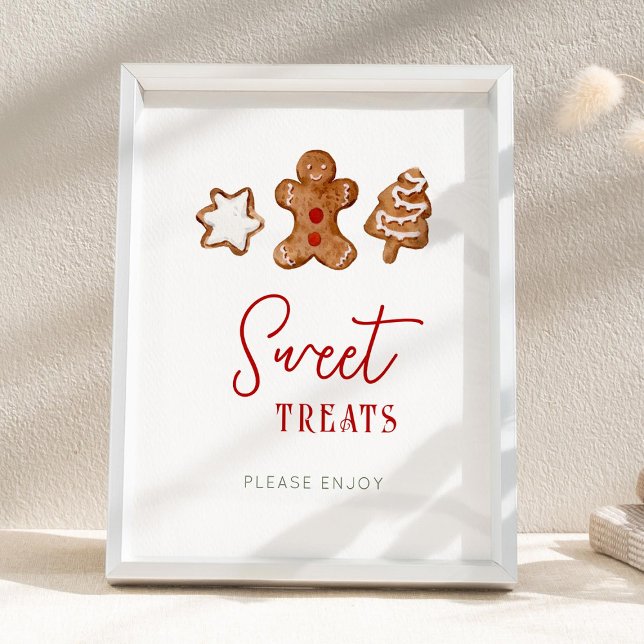 Sweet Treats Christmas Party Sign (Creator Uploaded)