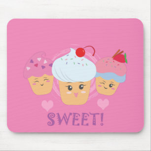 Sweet Treats - Cupcakes! Mouse Pad