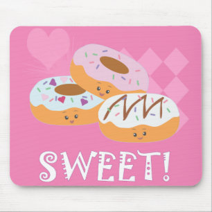 Sweet Treats - Doughnuts! Mouse Pad